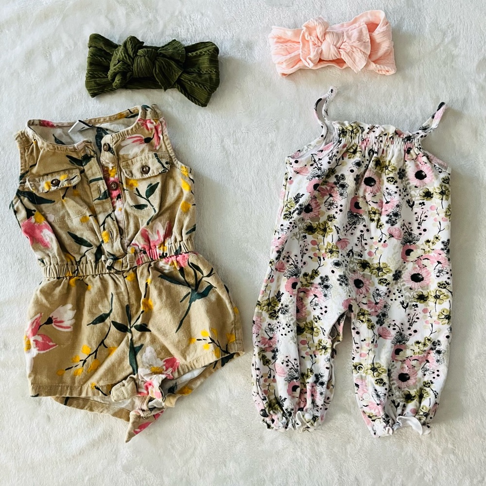 Huge baby clothes bundle 3-6 mos.